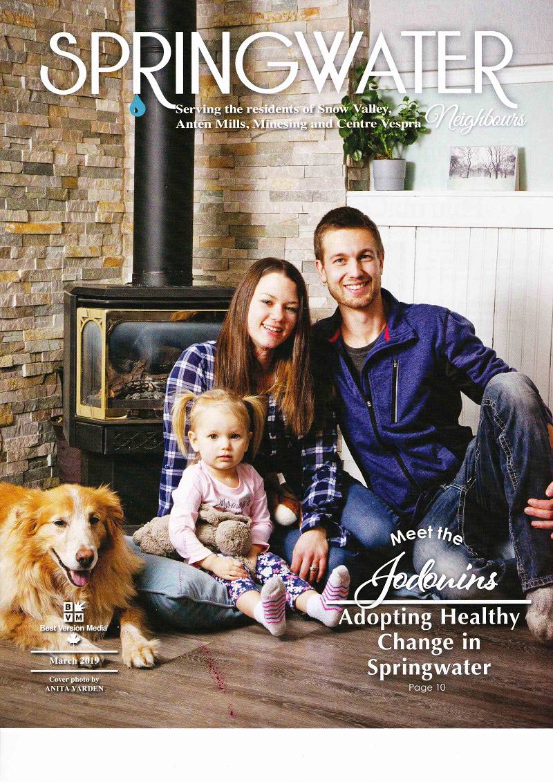 Jodouins - Adopting Healthy Change in Springwater, Springwater Neighbours Jodouins - Adopting Healthy Change in Springwater, Springwater Neighbours