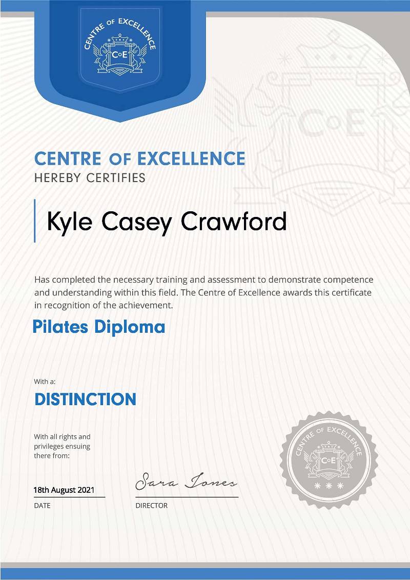 Diploma Pilates