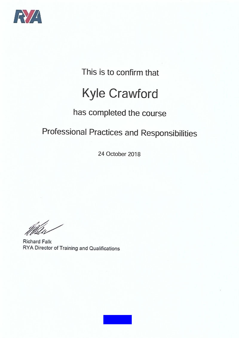 Professional Practices and Responsibilities
